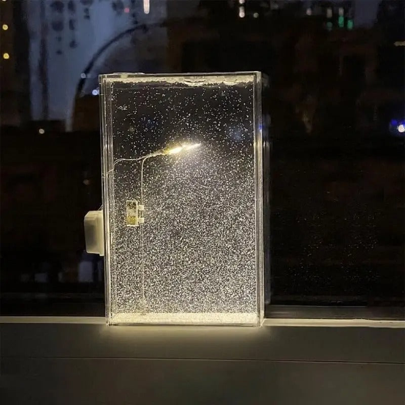 Snowy Night Lamp